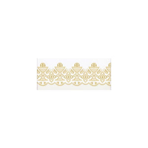 GOLD EMBROIDERED POLY