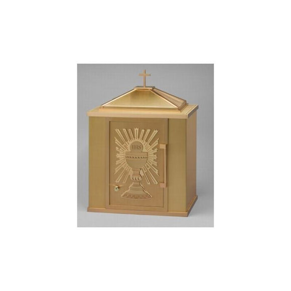 Ziegler | Style A | Eucharist Sunburst | Tabernacle | All Brass
