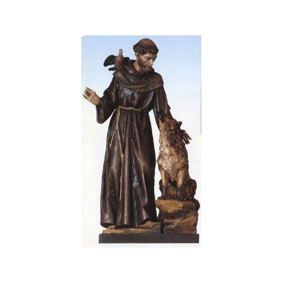 St Francis With Wolf