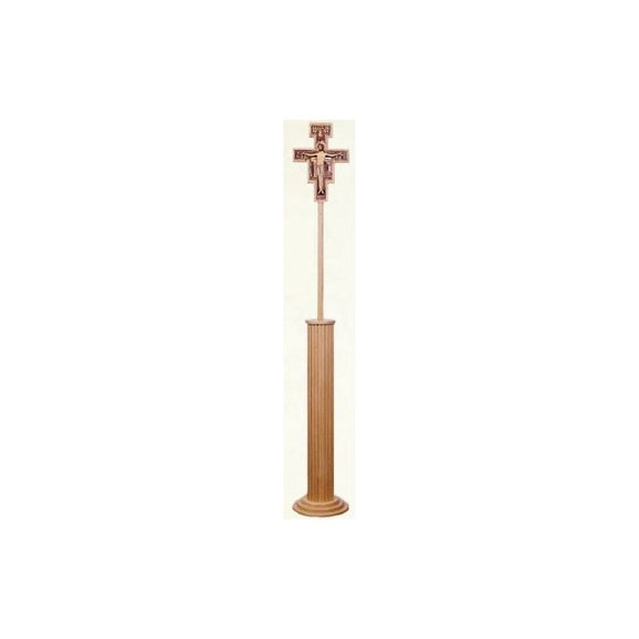 MJ41 San Domiano Processional Crucifix