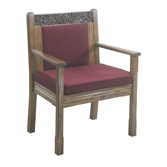 ARM CHAIR,Woerner Wood Stain Colors,Woerner Fabric Colors