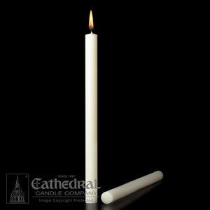 Altar Candle, 100% Unbleached Short 4's Sfe