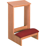 PRIE DIEU,UNFINISHED,PADDED KNEELER