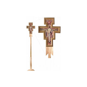 PROC-4 San Damiano Processional Cross