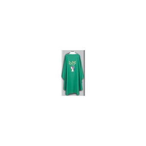 Beau Veste 873 Chalice, Wheat, Grapes Design - Chasuble  Rose  Embroidered Front Only
