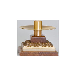 Ziegler | Style 591 | Altar Candlestick | Satin Bronze Finish | Sold in Pairs