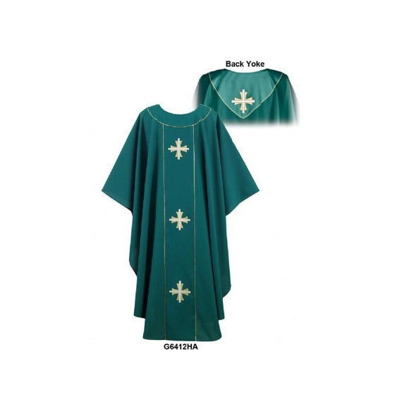 G6412HA Chasuble  Design on Front and Back