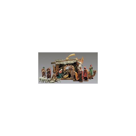 1902 Nativity - Wood Carved