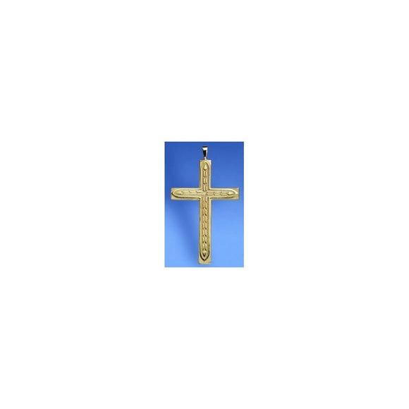 Ziegler | Pectoral Cross | Style 4350 | Gold Plated Sterling