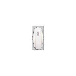Beau Veste 868 PAX Design - Chasuble  Pure White  Embroidered Front Only