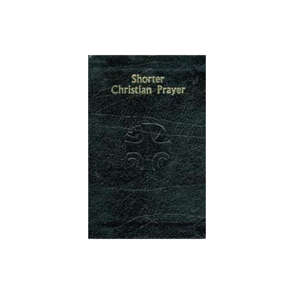 408/13 Shorter Christian Prayer (Black Leather)