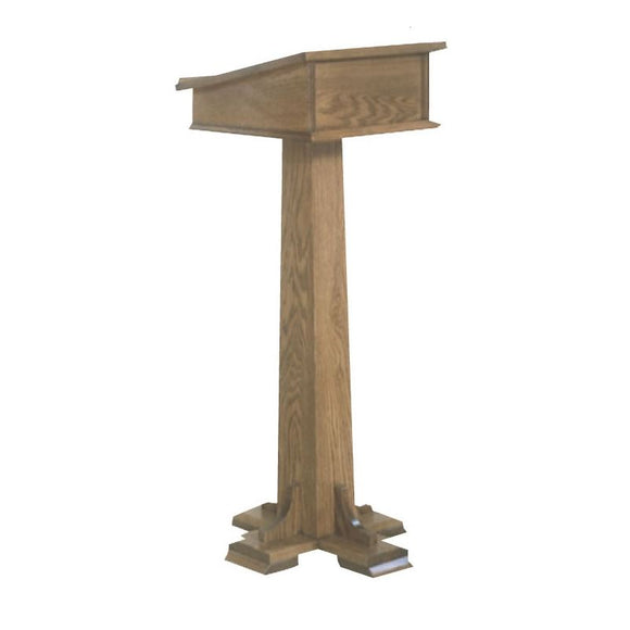 WALL MOUNT LECTERN TOP,Woerner Wood Stain Colors