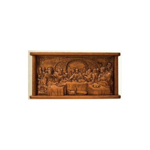 38LS Carved Last Supper