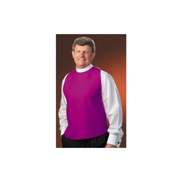 161 Church Purple Shirtfront - Neckband Collar Style