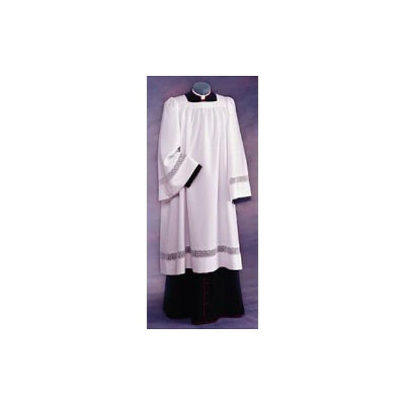 885 Clergy Comfort Surplice with Lace