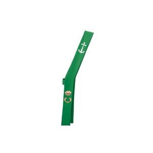 68325A Stole  Hunter Green