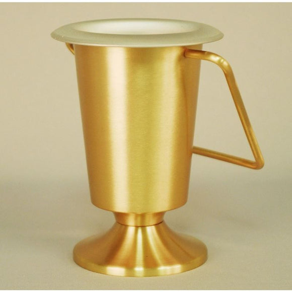 Ziegler | Style 643 | Holy Water Bucket |Satin Bronze Finish | Lent and Easter