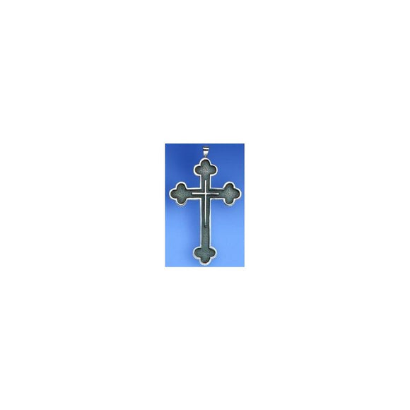 Ziegler | Pectoral Cross | Style 4346 | Oxidized Sterling Silver