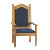 PULPIT CHAIR,Woerner Wood Stain Colors,Woerner Fabric Colors