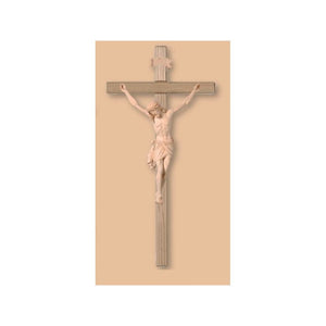 721000-Nat Crucifix Siena - Wood Carved