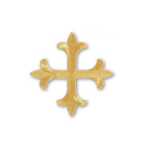 VH001 Symmetric Fleur De Lis Cross