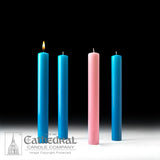 Advent Candle Set 51% Beeswax 1-1/2 x 12