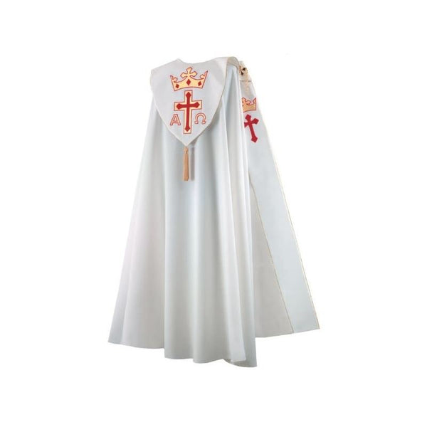 White Cope and Humeral Veil Set – Andrew Lane Co.