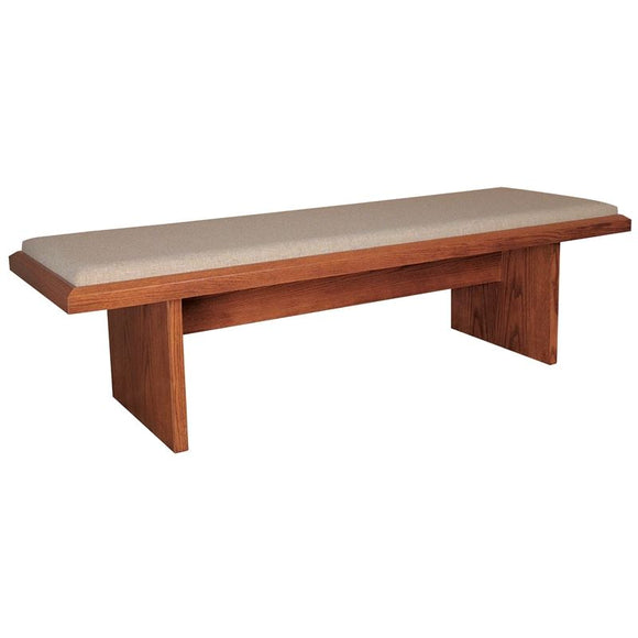 NARTHEX BENCH,Woerner Wood Stain Colors
