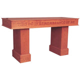 COMMUNION TABLE 475,COMMUNION TABLE 475,Woerner Wood Stain Colors
