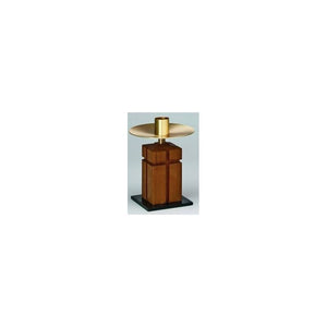 Ziegler | Style 1310 Altar Candlestick in Satin Bronze Finish Sold in Pairs