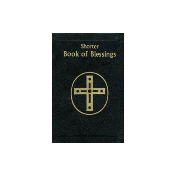 565/13 Shorter Book of Blessings - Black Leather