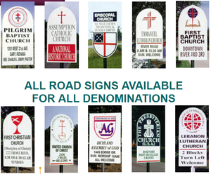 ROADSIGN Church Road Signs