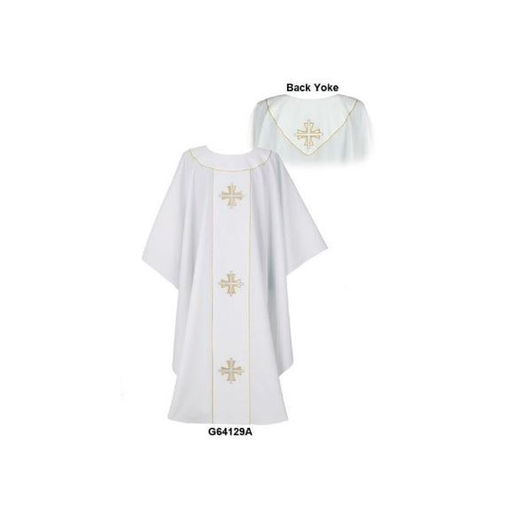 G64129A Chasuble  Design on Front and Back