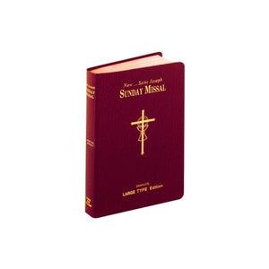 822/10 ST. JOSEPH SUNDAY MISSAL (Large Type Edition)
