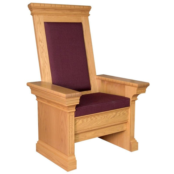 CELEBRANT CHAIR 653,CELEBRANT CHAIR 653,Woerner Wood Stain Colors,Woerner Fabric Colors