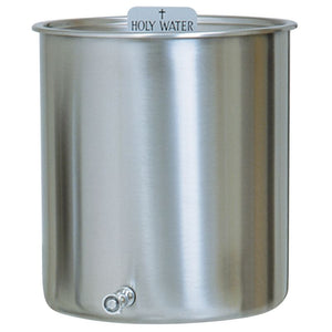 k-447 Stainless Steel Holy Water Tank-s