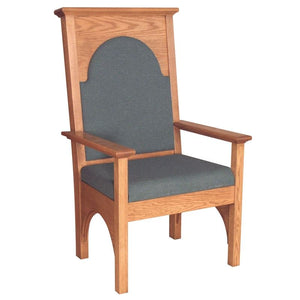 CELEBRANT CHAIR,Woerner Wood Stain Colors,Woerner Fabric Colors