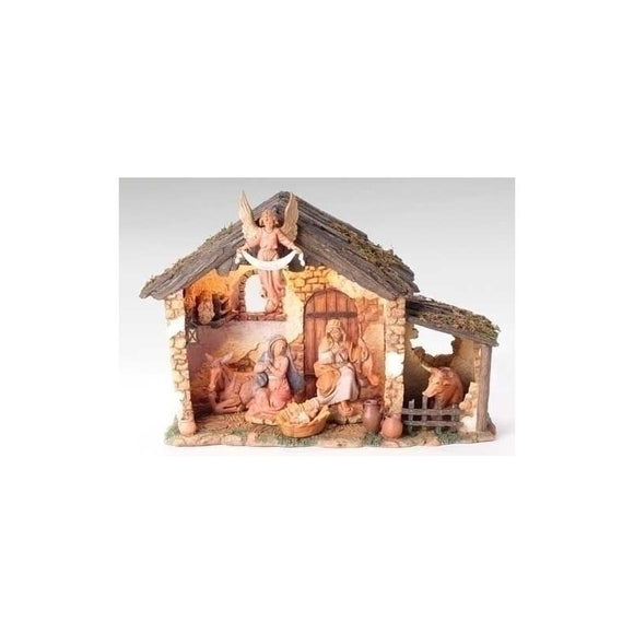 54567 6 PC LIGHTED NATIVITY SET