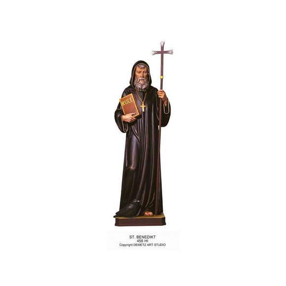 St Benedict Statue