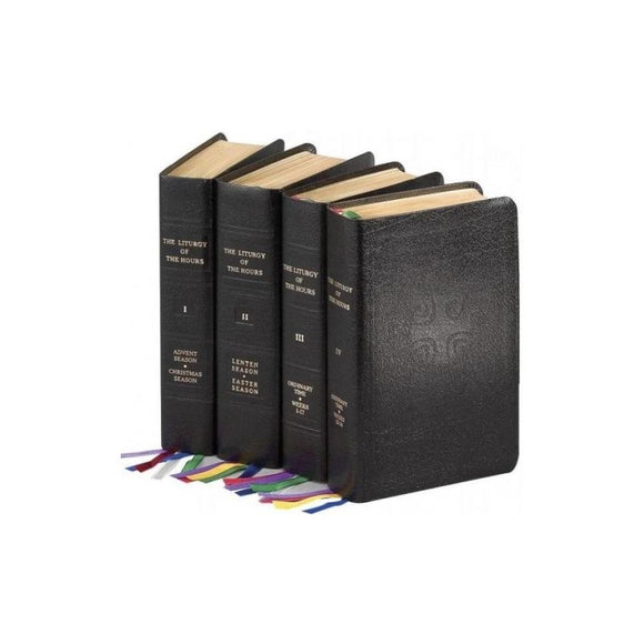 409/13 Liturgy of the Hours- Set of 4 (Leather)