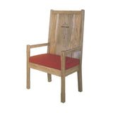 HIGH BACK CHAIR,PADDED BACK,Woerner Wood Stain Colors