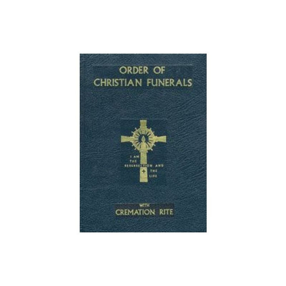 350/13 Order of Christian Funerals (Blue Leather)