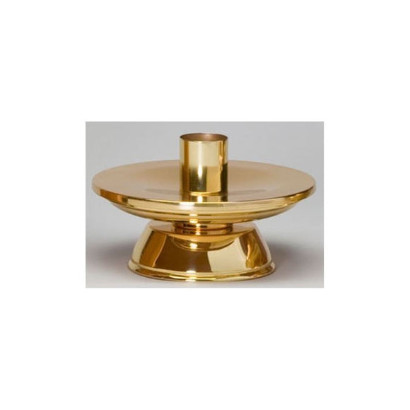 Ziegler | Style 3540 | Altar Candlestick | Polished Bronze Finish | Sold in Pairs