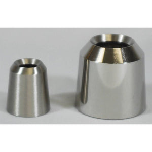 Nickel Follower: In variety of size from 3/4" to 3" Polished or Satin Finish