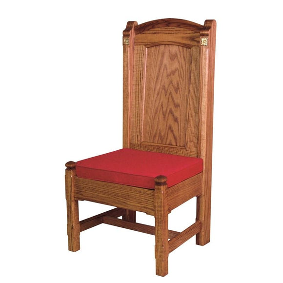 SIDE CHAIR,PADDED BACK,Woerner Wood Stain Colors