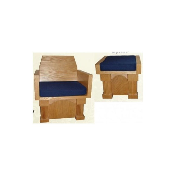 MJ645 Celebrant Chair/Acolyte Stool